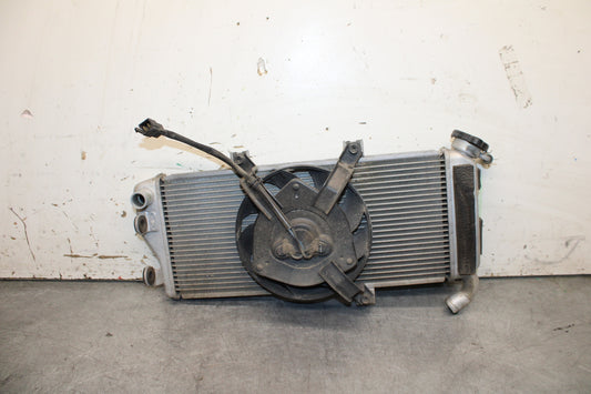 14-15 KAWASAKI NINJA 650 EX650F ABS ENGINE RADIATOR MOTOR COOLER COOLING BB741