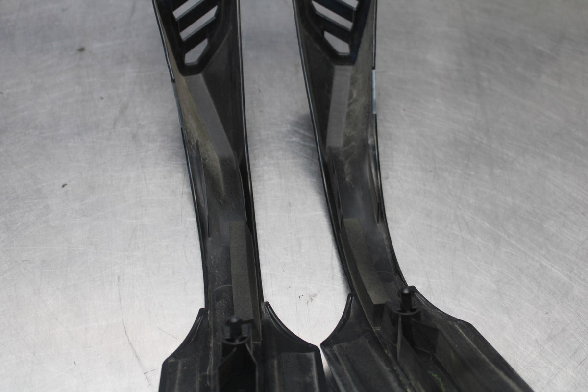 12 KAWASAKI NINJA 650 EX650E RIGHT LEFT FRAME MID SIDE COVERS COWLS TRIM BB926
