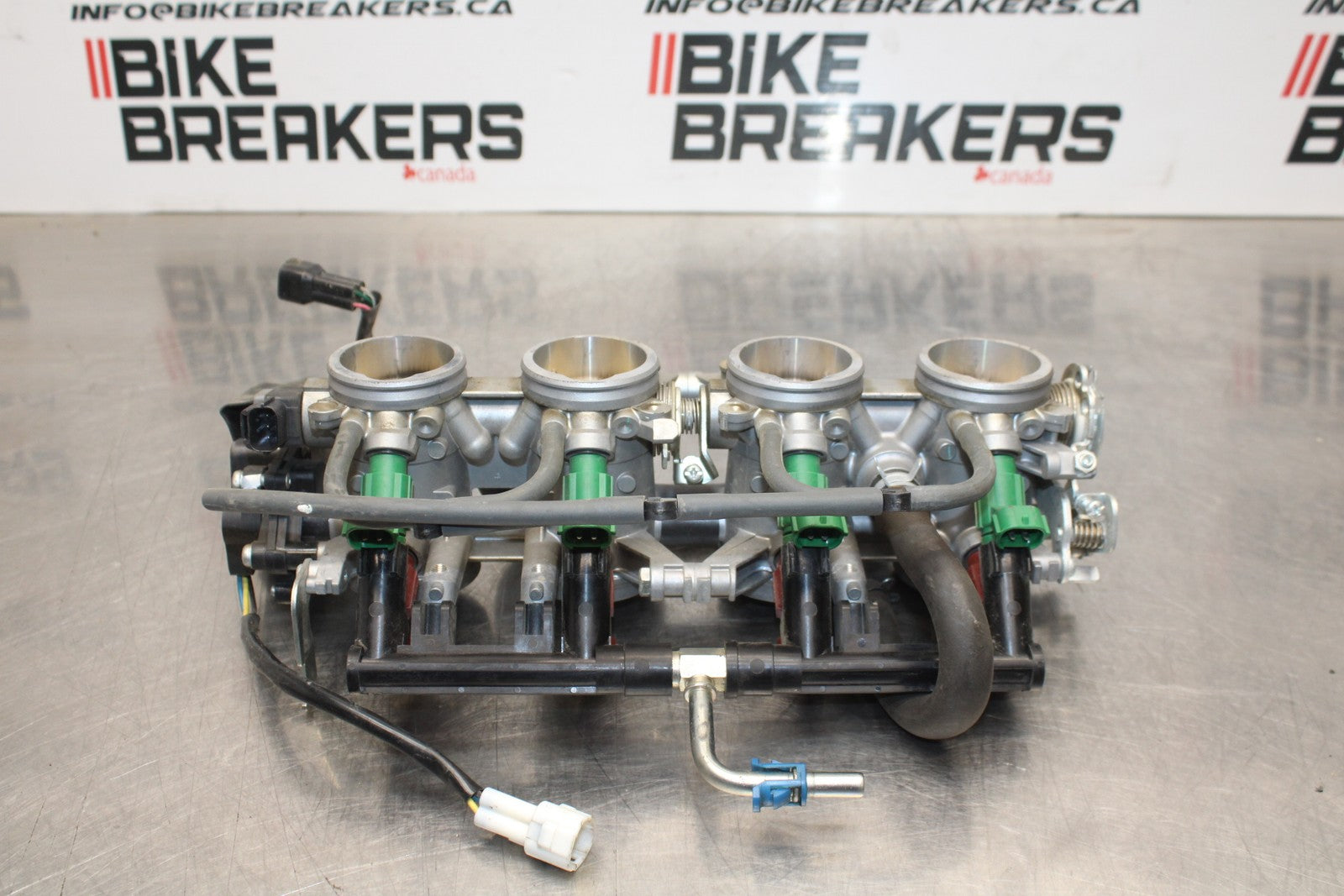 08-10 SUZUKI GSXR 600 MAIN FUEL INJECTORS / THROTTLE BODIES BB202
