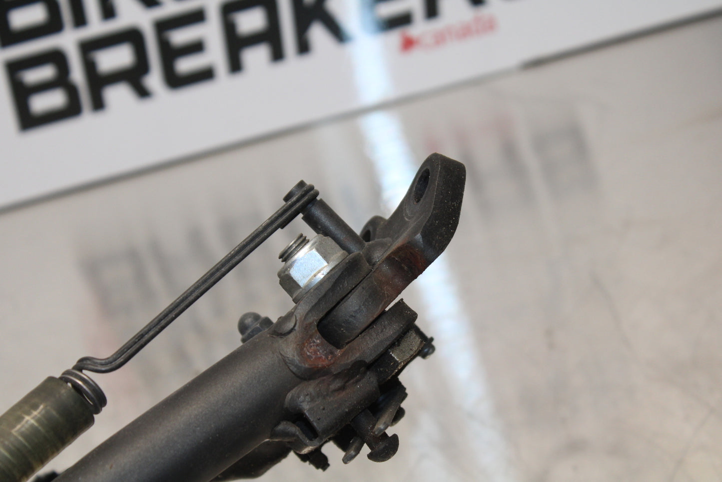 13-17 KAWASAKI NINJA ZX6R ZX636 ABS KICKSTAND SIDE KICK STAND BB143