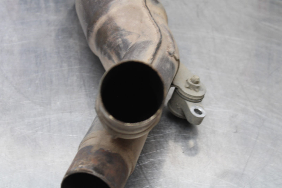 04-05 YAMAHA YZF R1 LINK EXHAUST PIPE MUFFLER SLIP ON CAN SILENCER  BB173