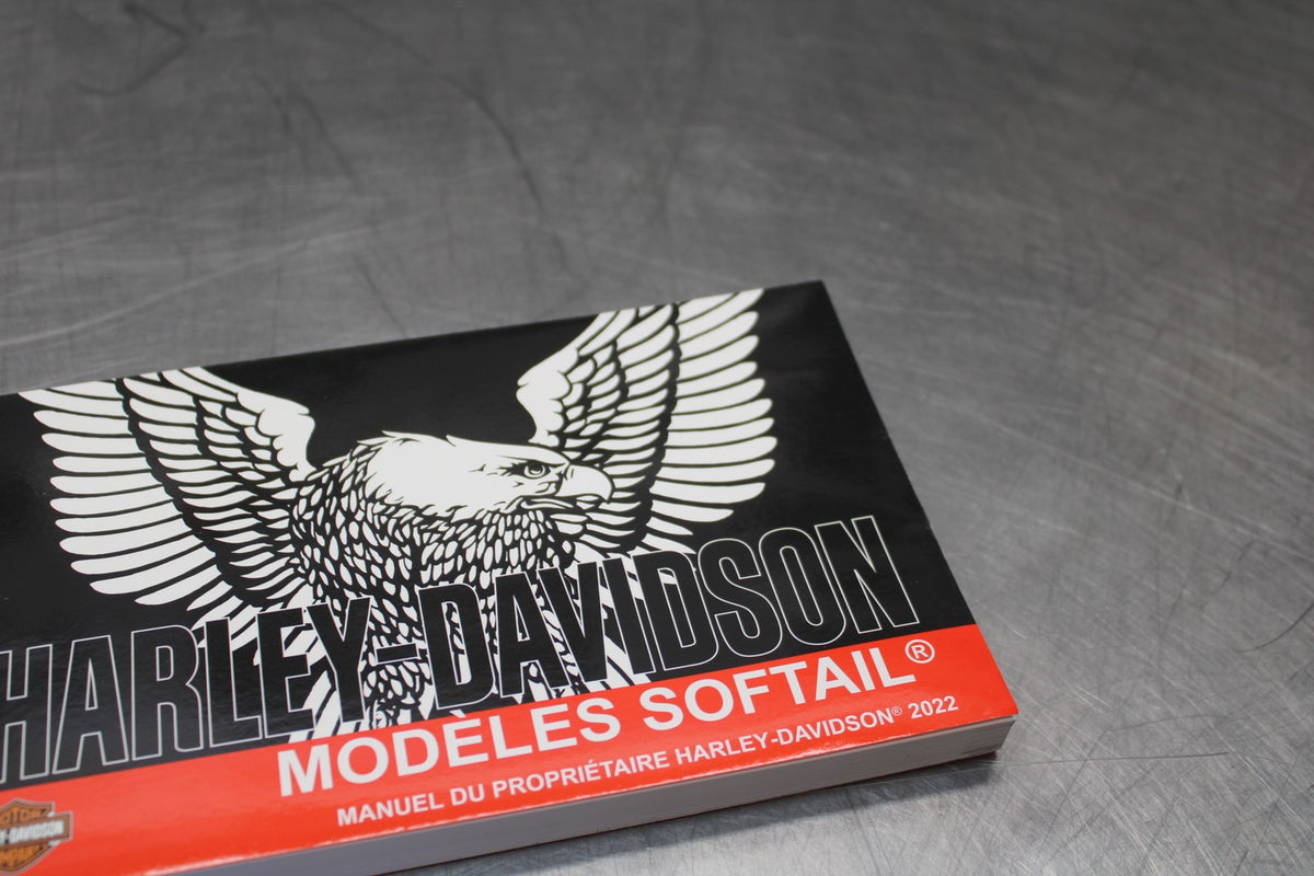 22 HARLEY-DAVIDSON SOFTAIL FRENCH ORIGINAL OWNERS MANUAL BOOK BB859
