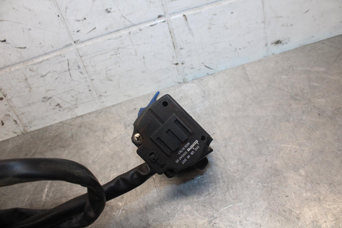 2009 Aprilia Shiver 750 SL750 LEFT CLIP ON HANDLE HORN SIGNALS SWITCH  BB506