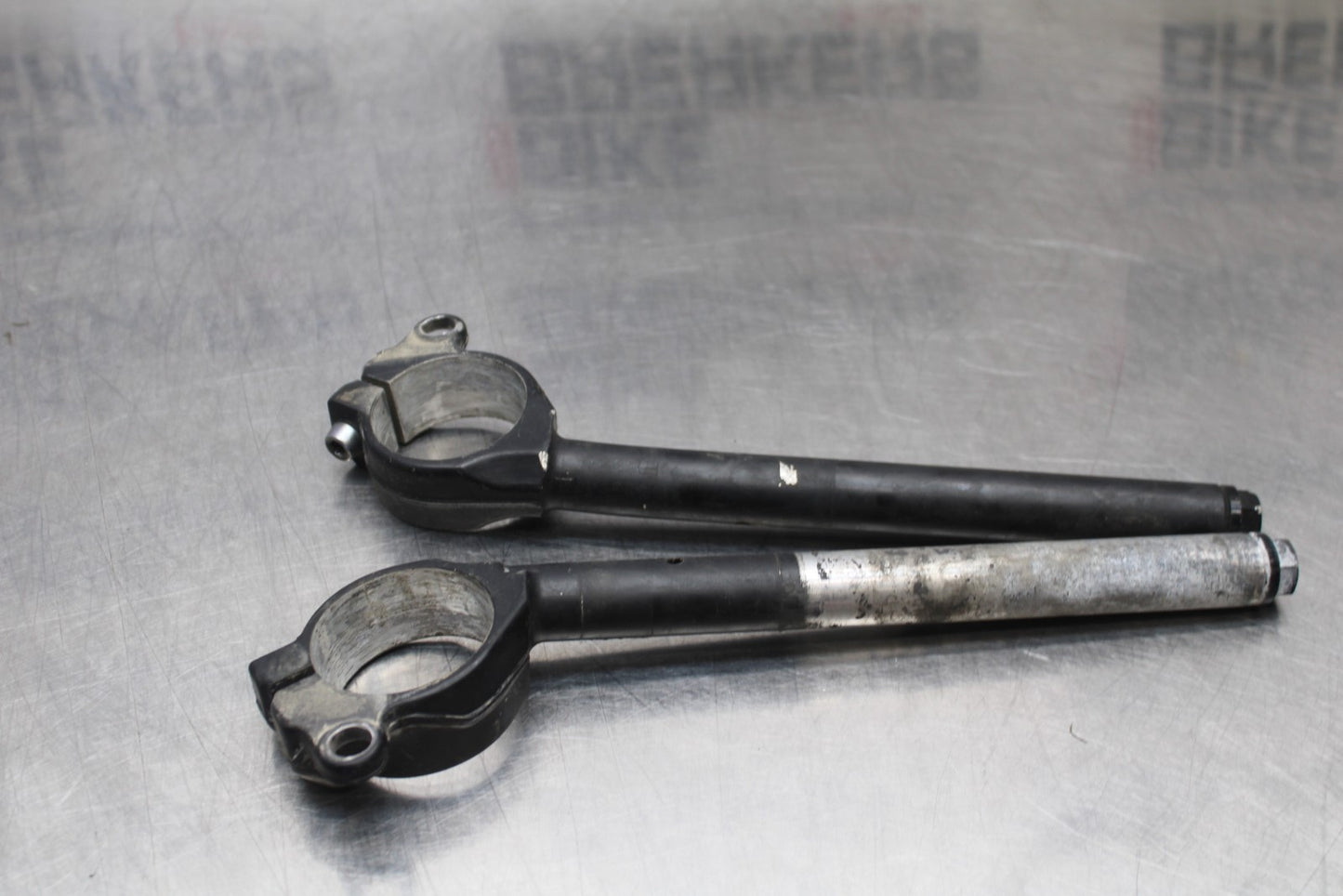 07-08 KAWASAKI NINJA ZX6R LEFT RIGHT CLIP ON ONS HANDLEBARS PAIR SET BB203