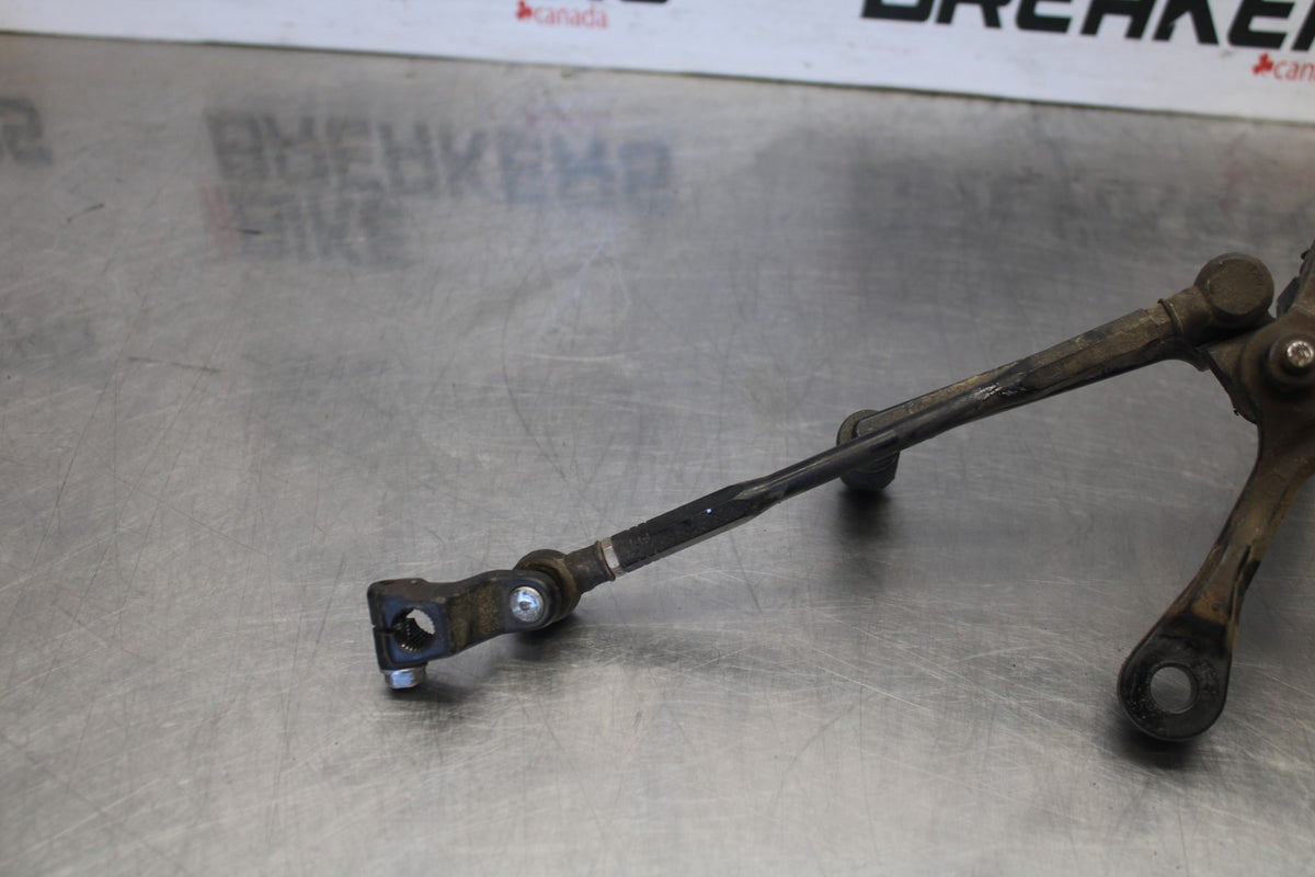 07-08 KAWASAKI NINJA ZX6R LEFT REARSET REAR SET FOOT PEG W SHIFTER BB937