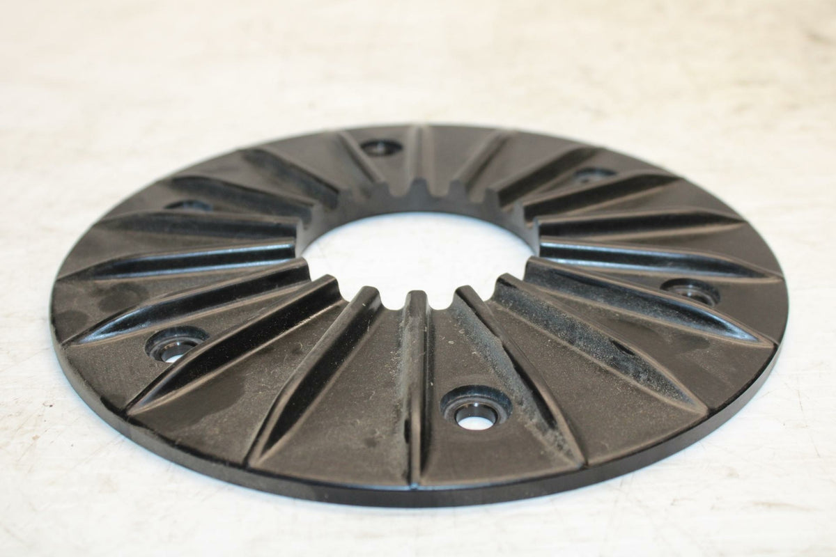 06 YAMAHA ROAD STAR XV1700PC WARRIOR REAR ROTOR BACK BRAKE DISC COVER BB262
