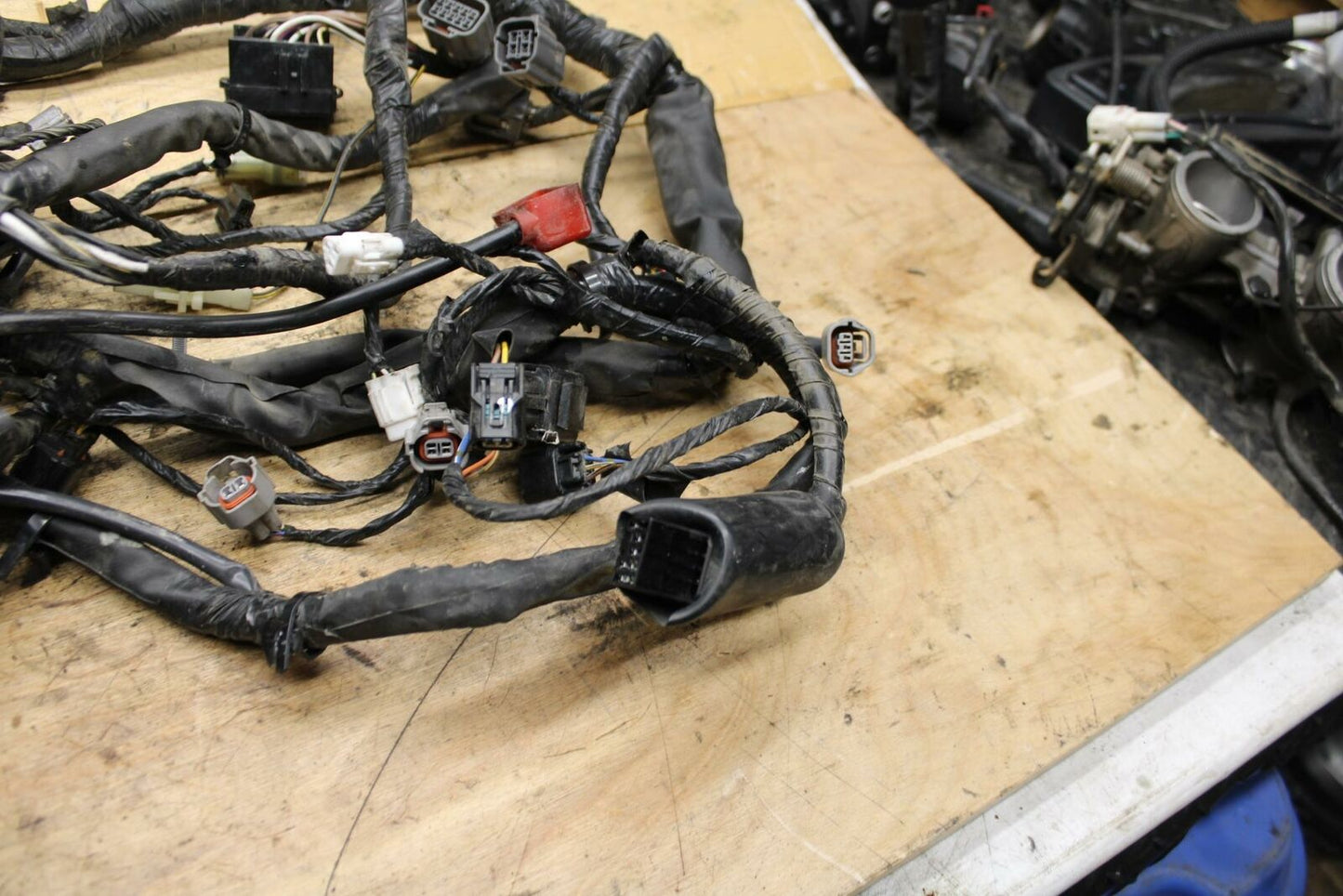 09-10 KAWASAKI ER-6N MAIN ENGINE WIRING HARNESS MOTOR WIRE LOOM 26031-0670 BB325