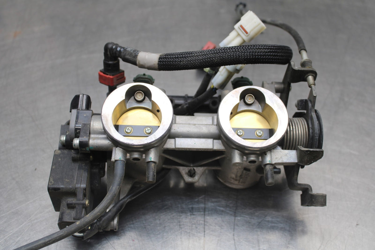 07 KAWASAKI NINJA 650 EX650 MAIN FUEL INJECTORS / THROTTLE BODIES BB844