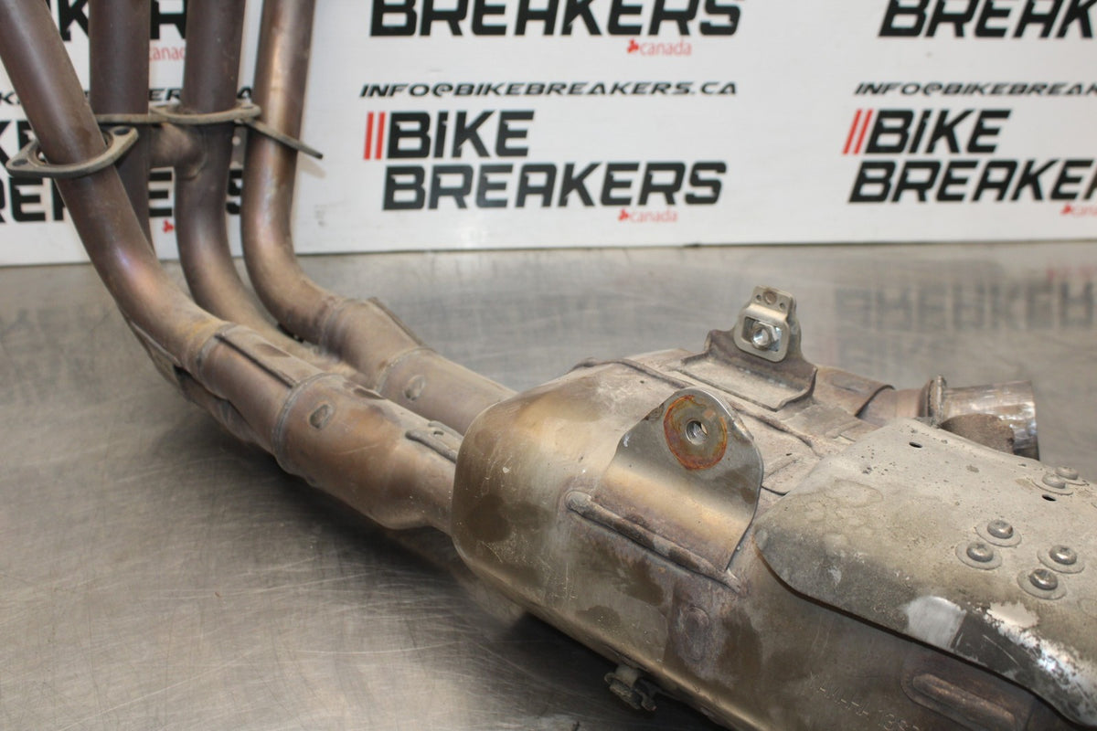 08-16 YAMAHA YZF R6 EXHAUST HEADER PIPES MANIFOLD BB856