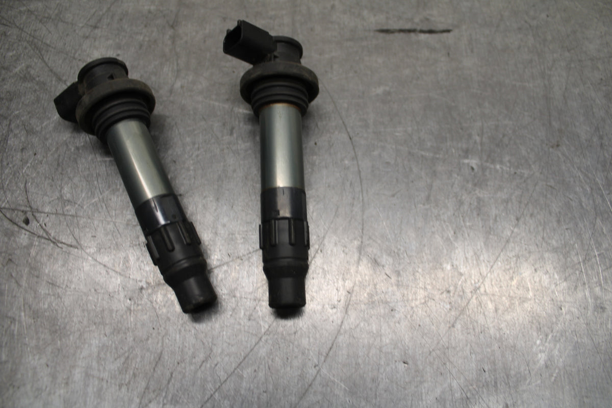 24 KAWASAKI NINJA 500 ABS IGNITION COILS COIL SPARK PLUG CAPS BB744