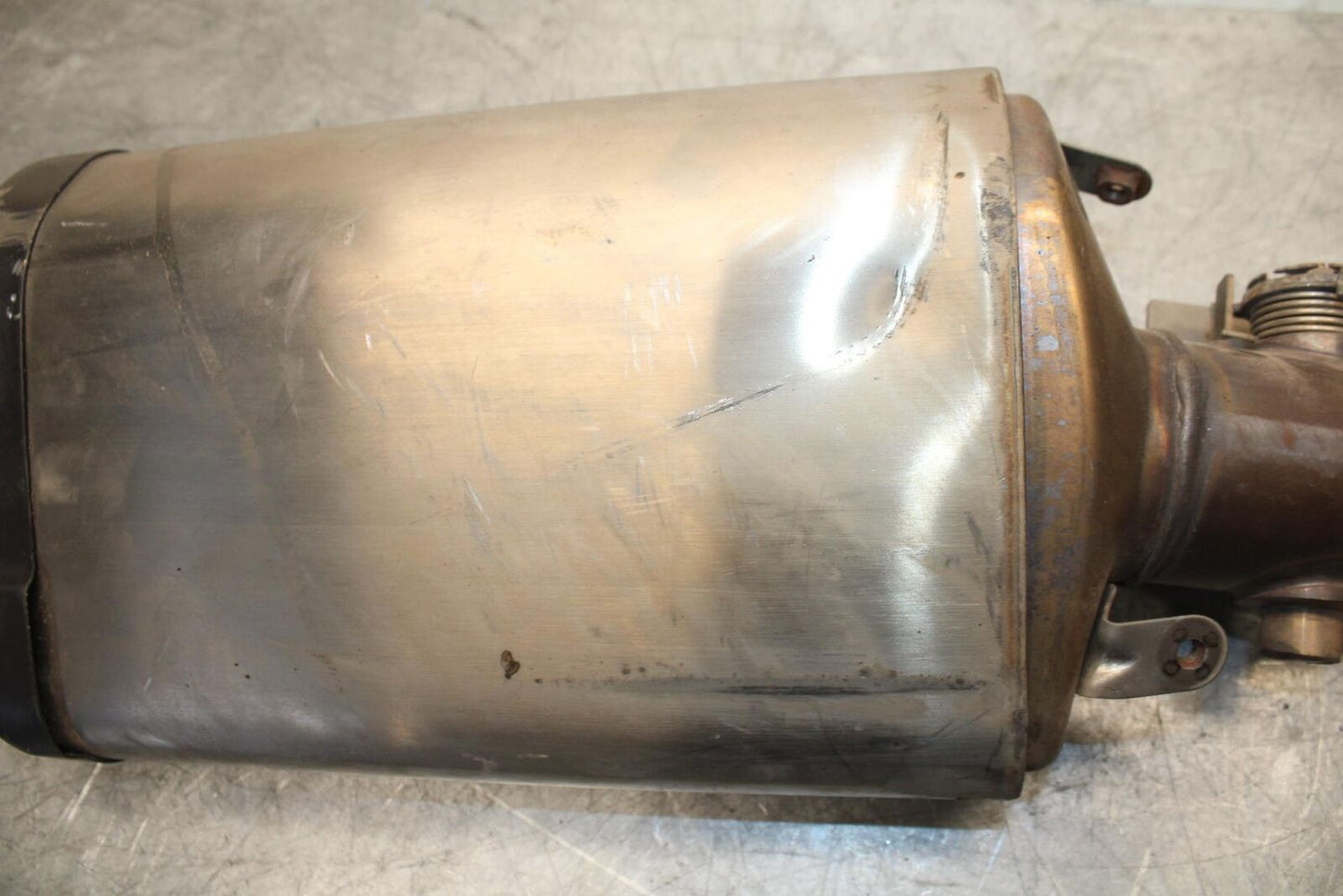 2012 Kawasaki Ninja ZX6R ZX600R EXHAUST PIPE MUFFLER SLIP ON CAN SILENCER BB529