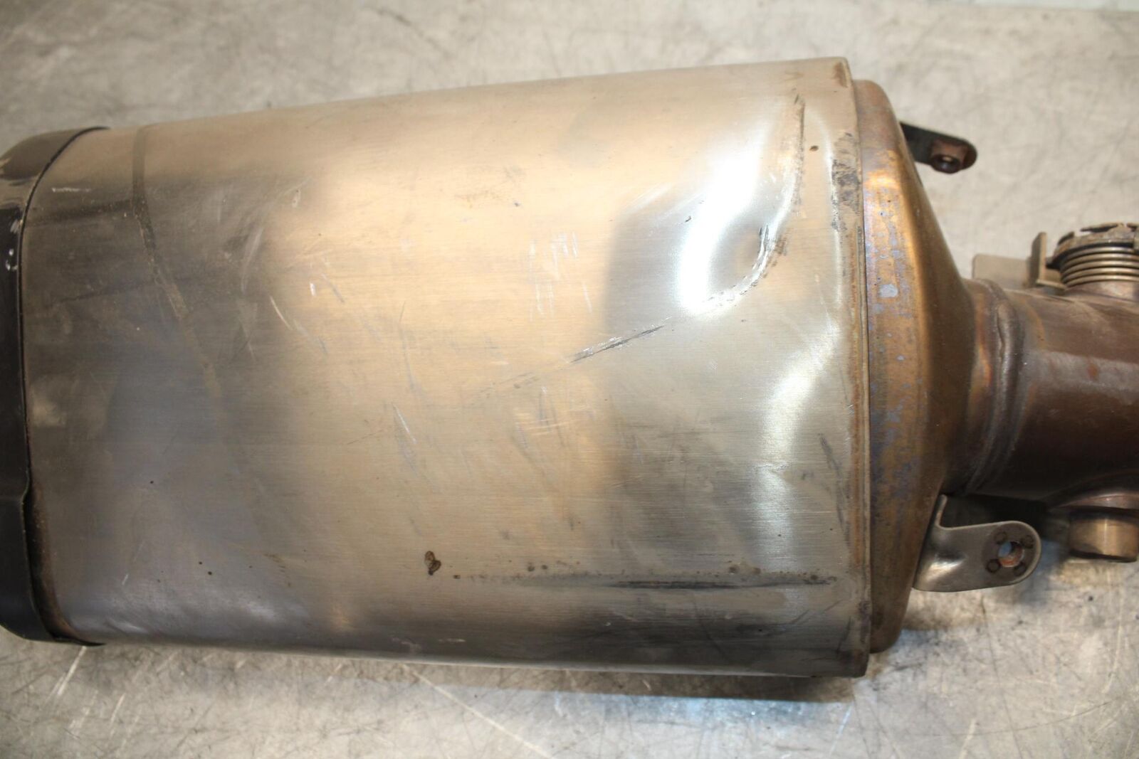 2012 Kawasaki Ninja ZX6R ZX600R EXHAUST PIPE MUFFLER SLIP ON CAN SILENCER BB529