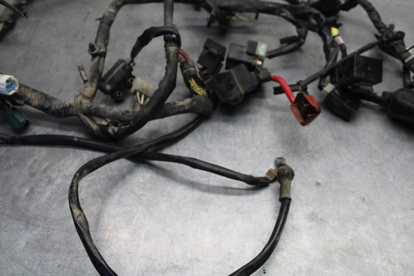 09-15 YAMAHA FZ6R MAIN ENGINE WIRING HARNESS MOTOR WIRE LOOM BB686