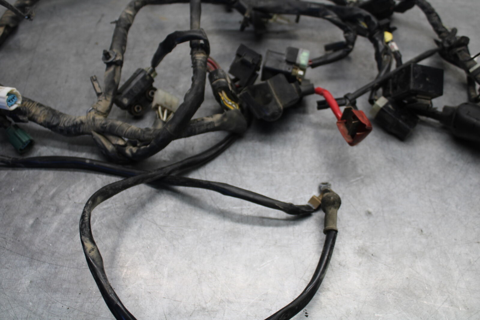 09-15 YAMAHA FZ6R MAIN ENGINE WIRING HARNESS MOTOR WIRE LOOM BB686