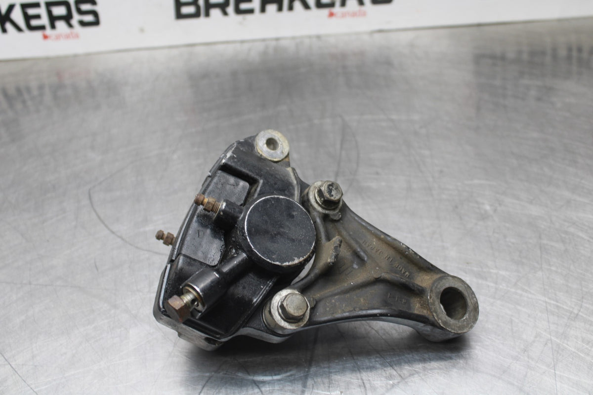 77-79 SUZUKI GS1000 REAR BACK BRAKE CALIPER W MOUNT BRACKET BB807