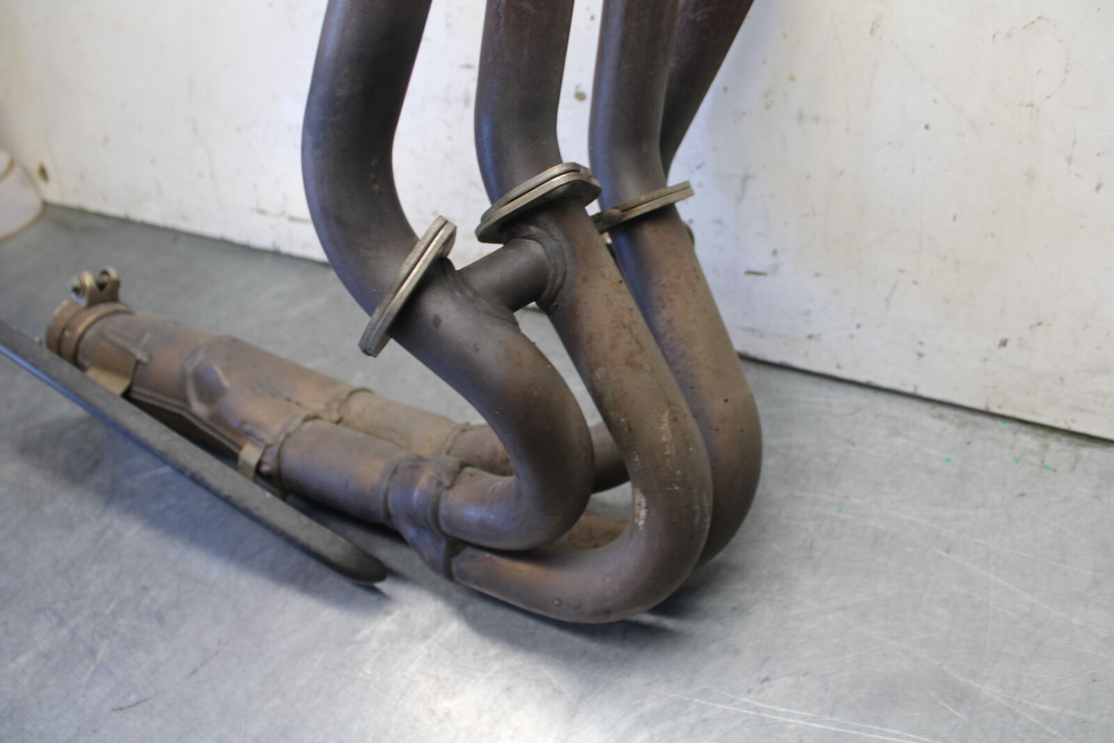 09-12 KAWASAKI NINJA ZX6R EXHAUST HEADER PIPES MANIFOLD BB698