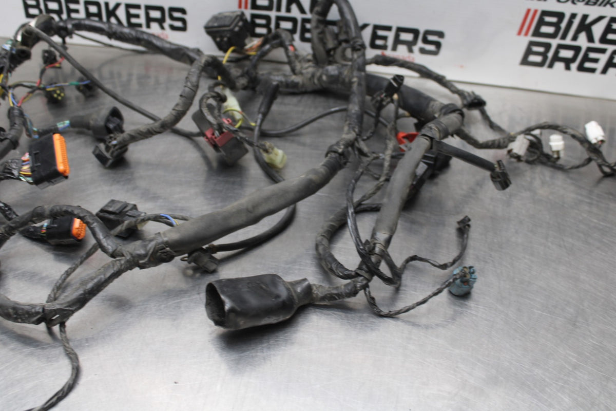 06-07 KAWASAKI NINJA 650R EX650A MAIN ENGINE WIRING HARNESS MOTOR WIRE LOOM BB77