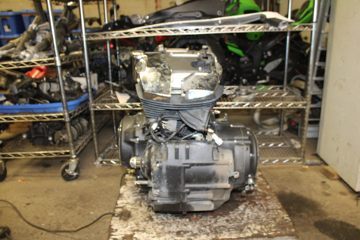 14-15 YAMAHA V STAR 1300 XVS1300CT TOURER ENGINE MOTOR BB722