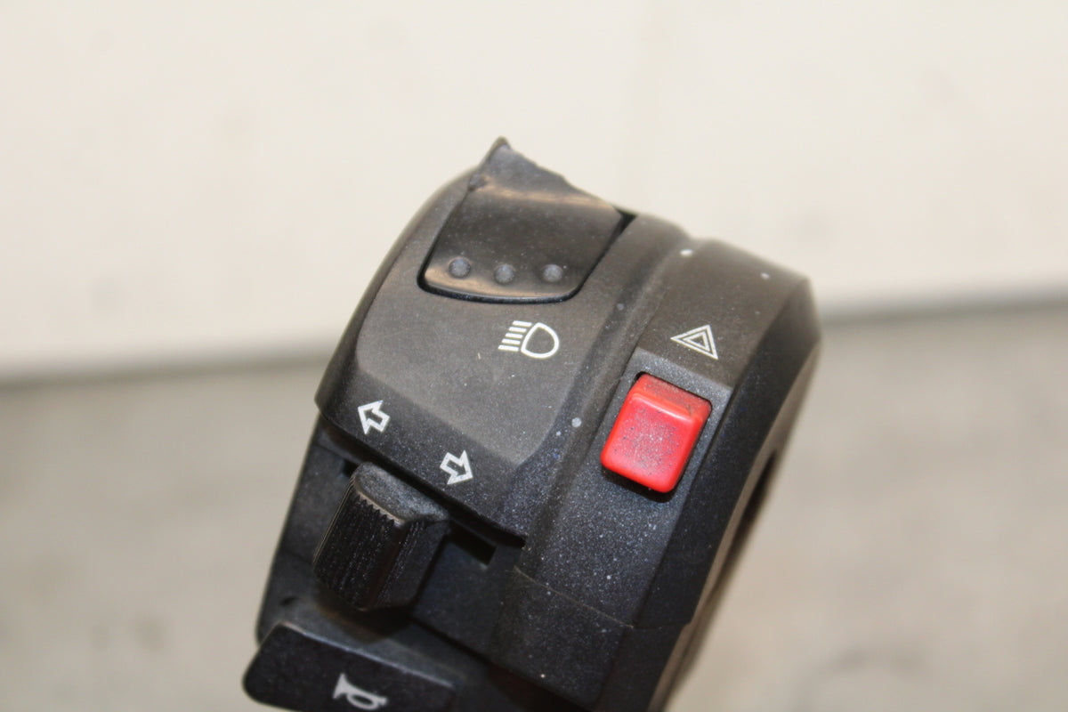 08-10 SUZUKI GSXR 600 LEFT CLIP ON HANDLE HORN SIGNALS SWITCH SWITCHES BB753