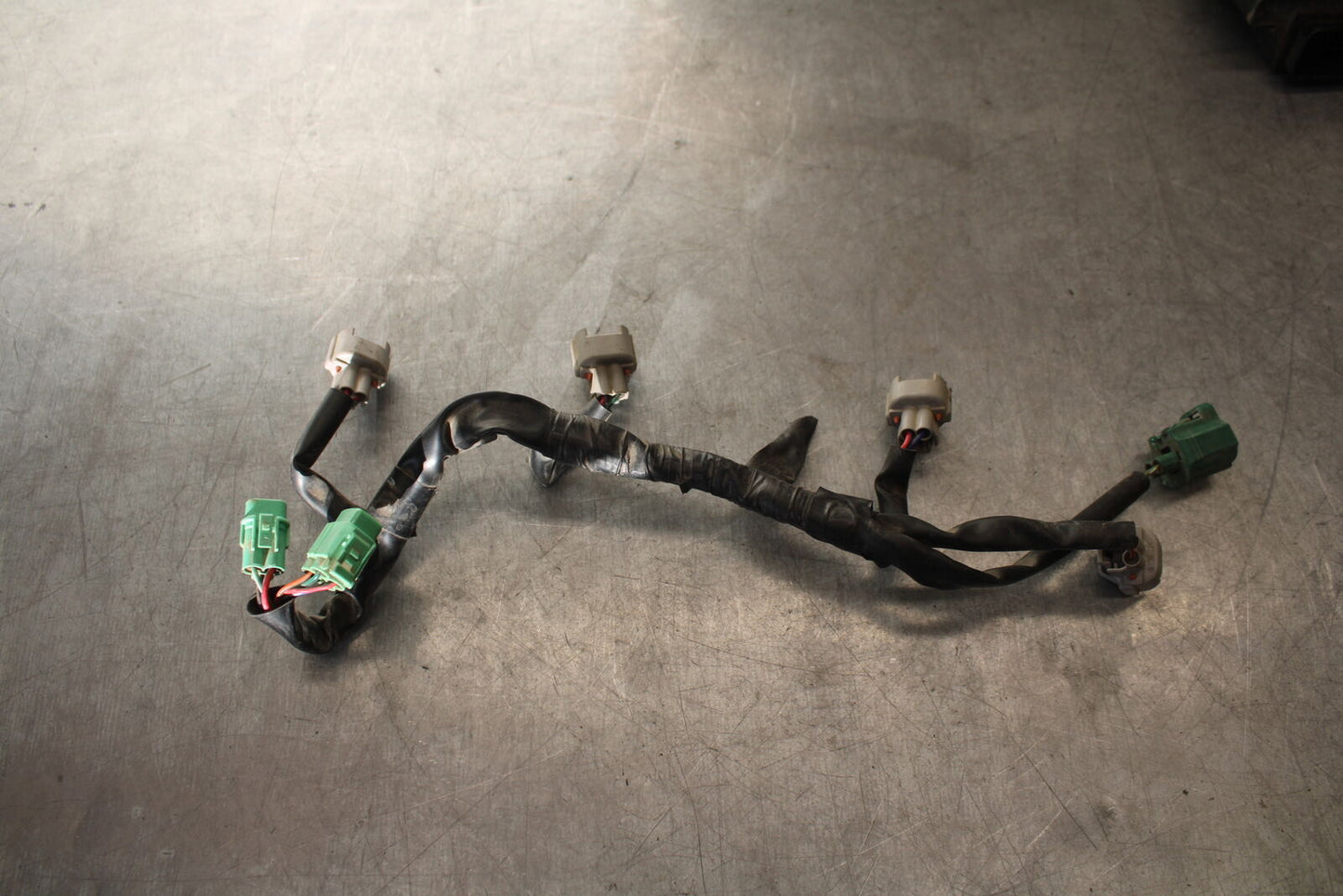 09-14 YAMAHA YZF R1 INJECTOR WIRING HARNESS WIRE LOOM BB696