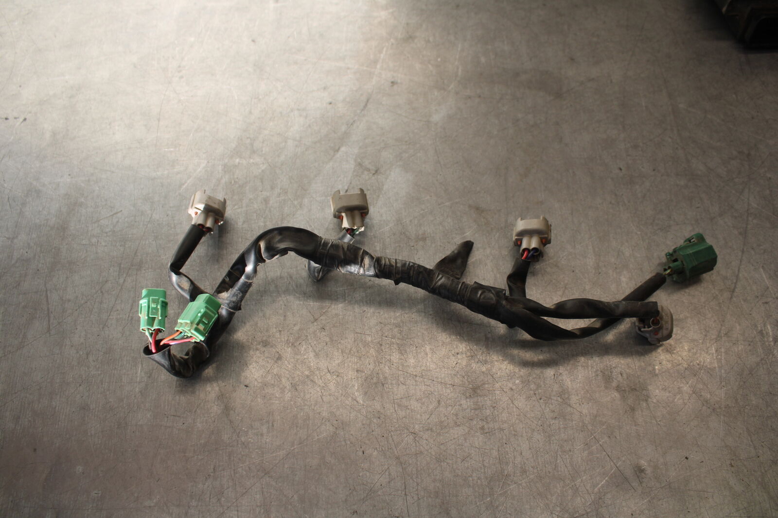 09-14 YAMAHA YZF R1 INJECTOR WIRING HARNESS WIRE LOOM BB696