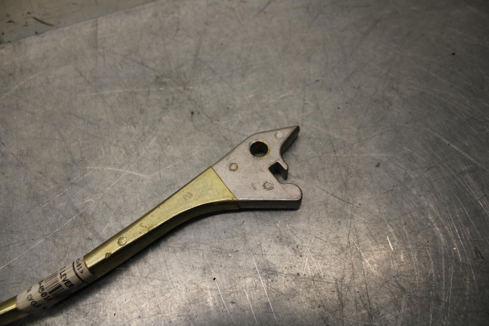1975 Suzuki GT750  RIGHT CLIPON HANDLEBAR BRAKE LEVER 57420-45010 BB37