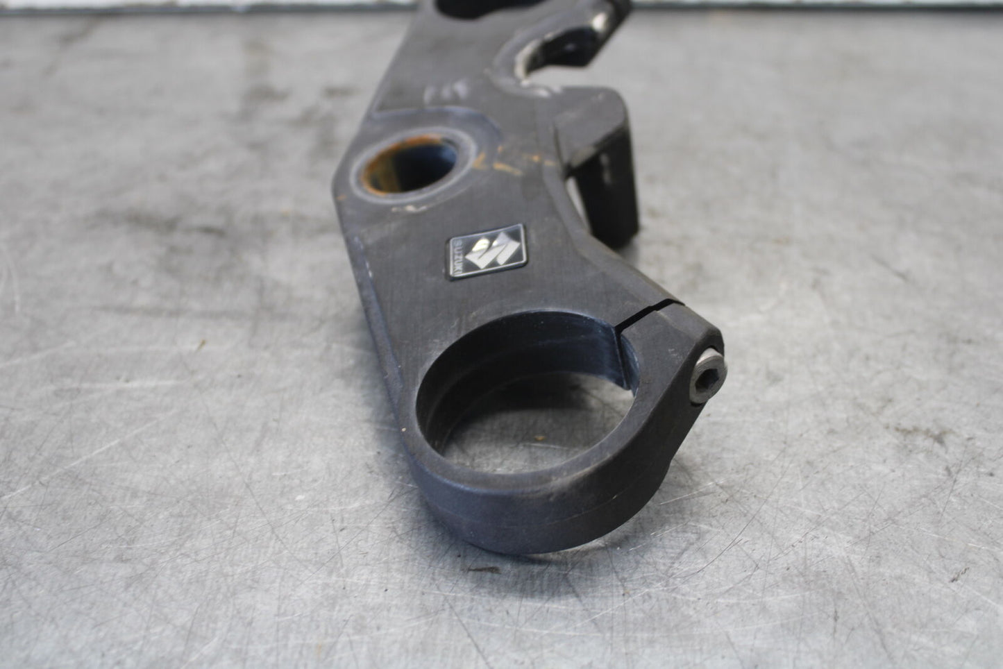 06-07 SUZUKI GSXR 600 FORKS UPPER TRIPLE TREE CLAMP BB694
