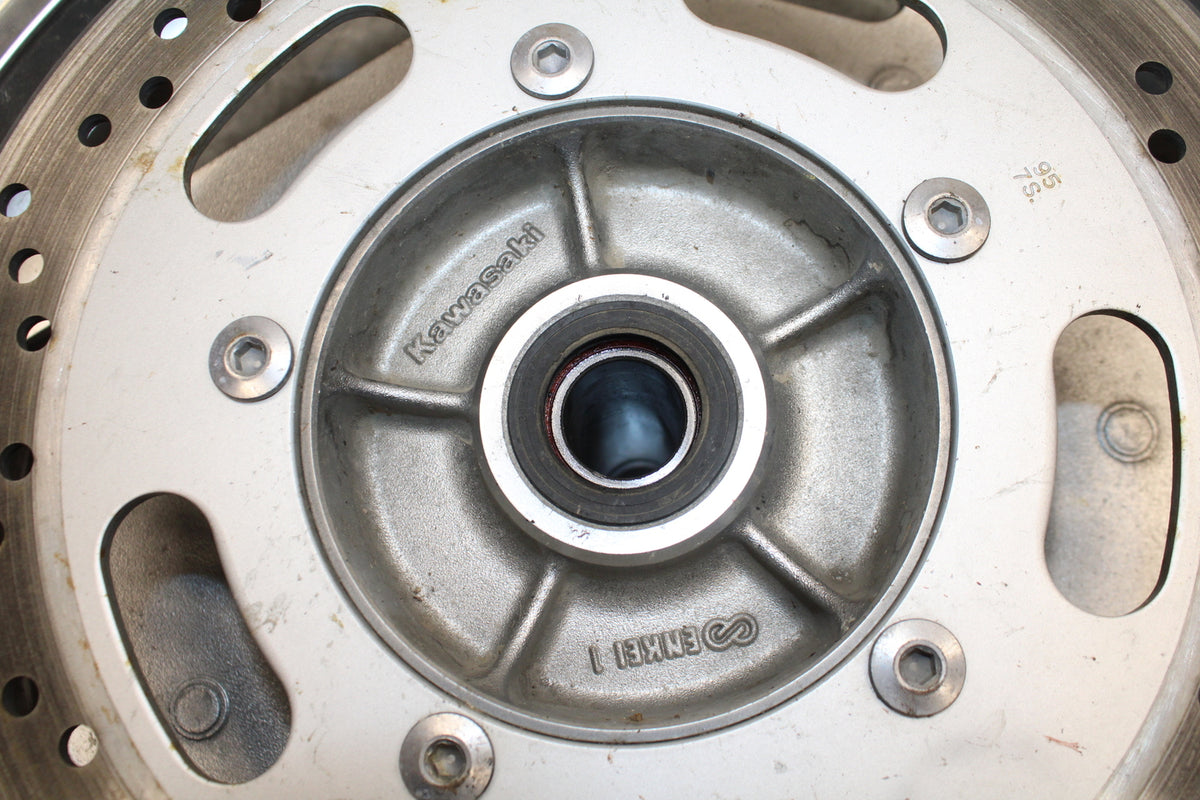 03-08 KAWASAKI VULCAN 1600 FRONT WHEEL FRONT RIM BB754