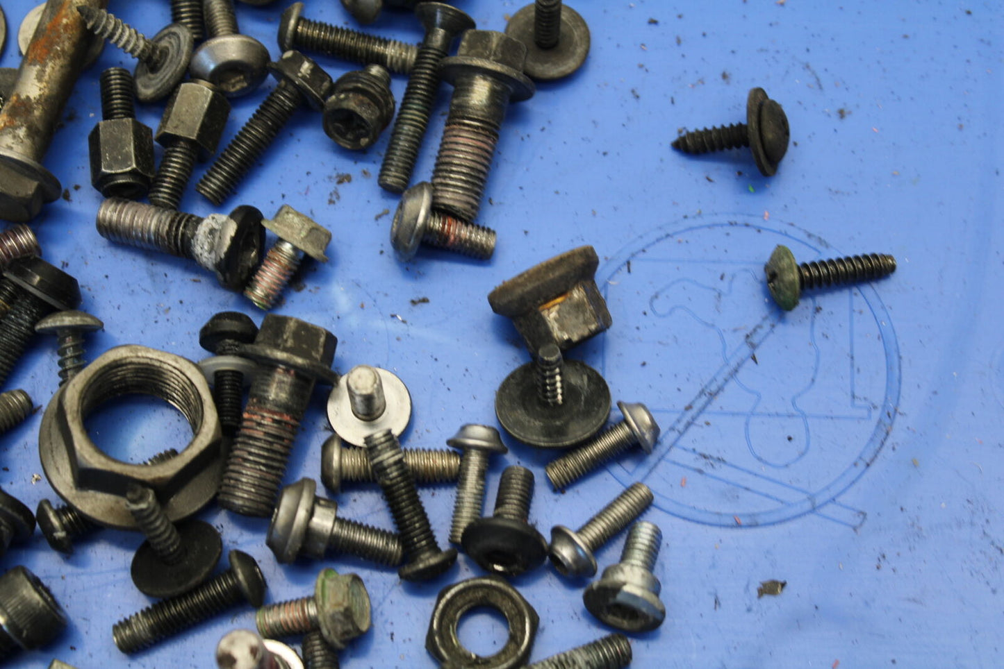 09-12 KAWASAKI NINJA ZX6R MISCELLANEOUS MOUNTING BOLTS HARDWARE  BB656