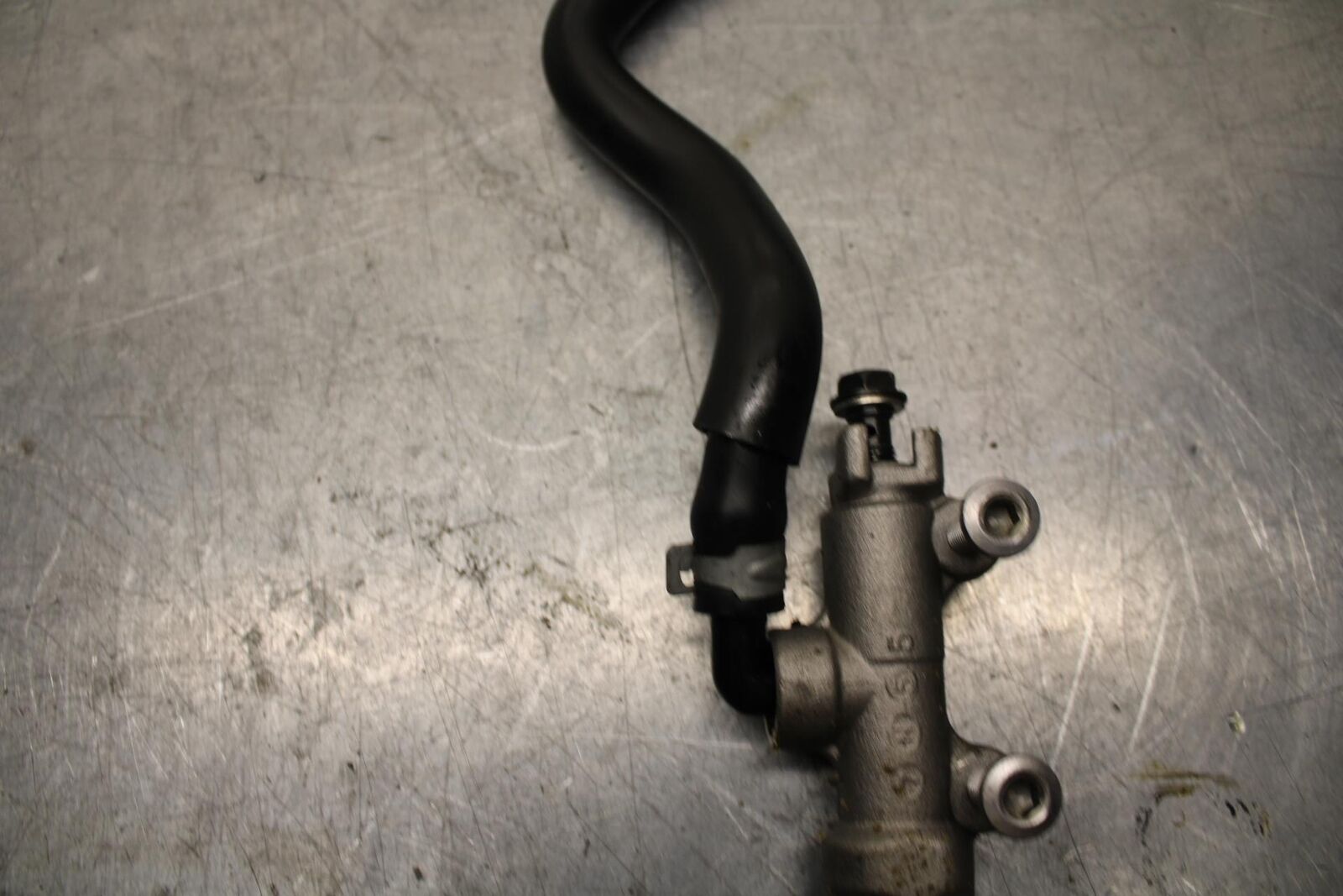 08-09 KAWASAKI NINJA ZX14R REAR BACK BRAKE MASTER CYLINDER W RESERVOIR BB73