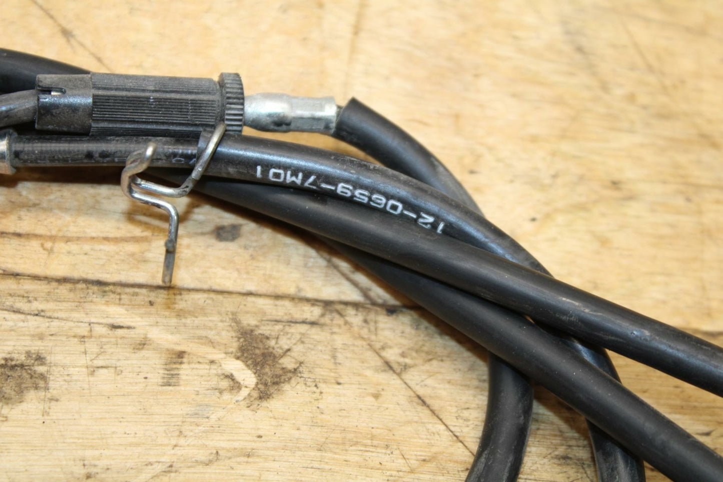 18-22 KAWASAKI NINJA 400 EX400 ABS THROTTLE CABLES LINES BB334