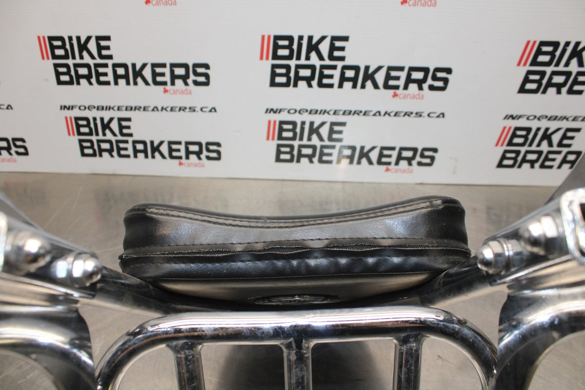 03-08 KAWASAKI VULCAN 1600 BACK REST SISSY BAR/ REAR RACK BB196