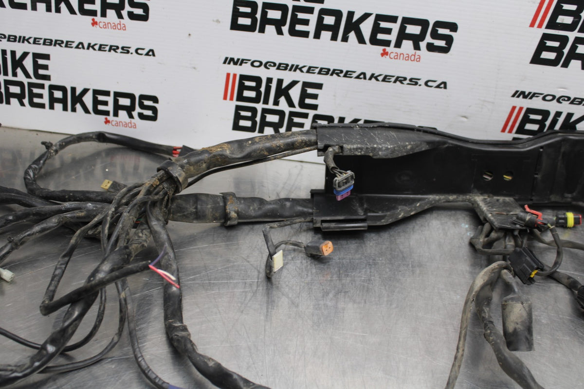08 HARLEY-DAVIDSON ELECTRA GLIDE POLICE EFI FLHTPI MAIN WIRING HARNESS BB816