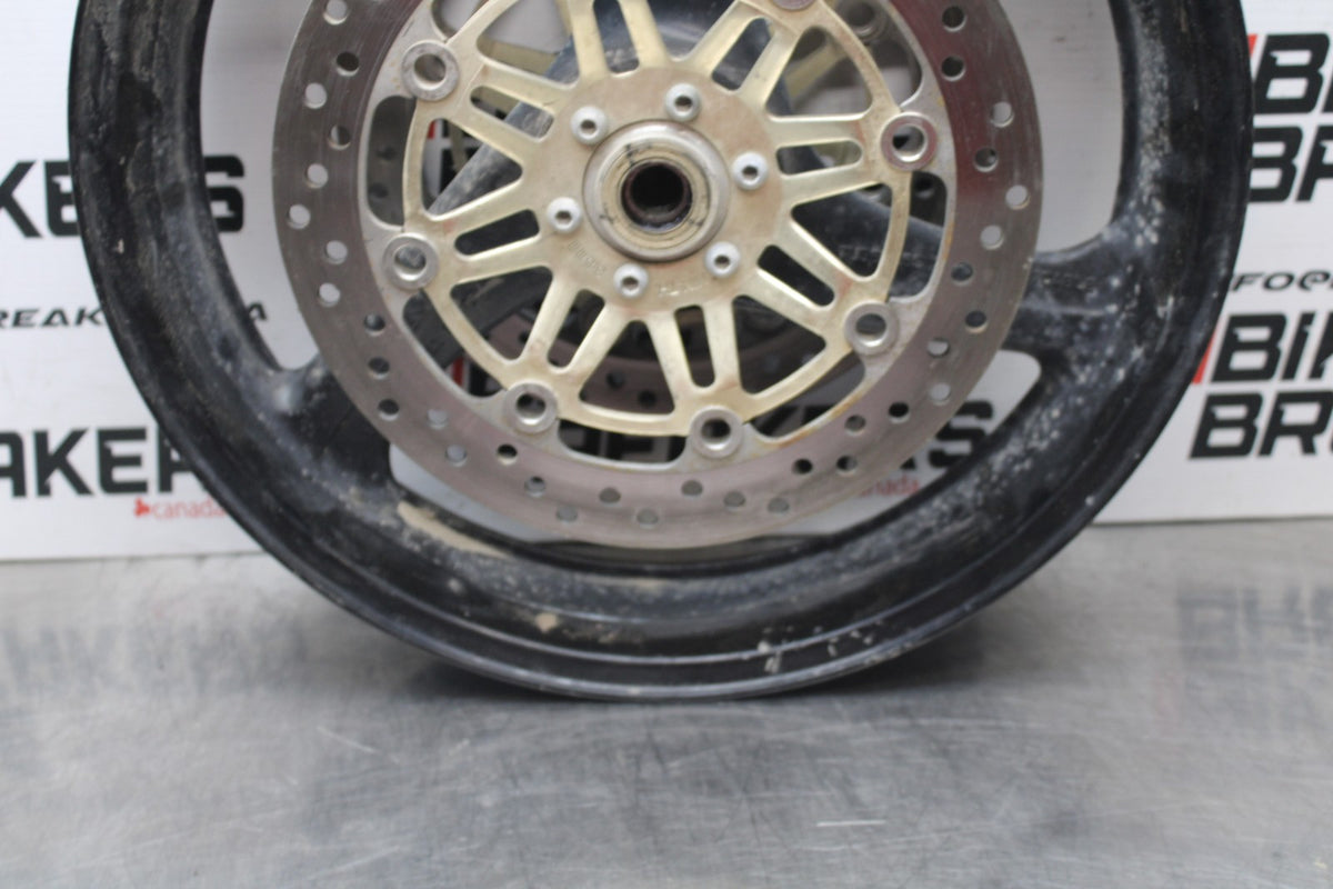98-05 HONDA SUPER HAWK 1000 VTR1000F FRONT WHEEK FRONT RIM & ROTORS BB821