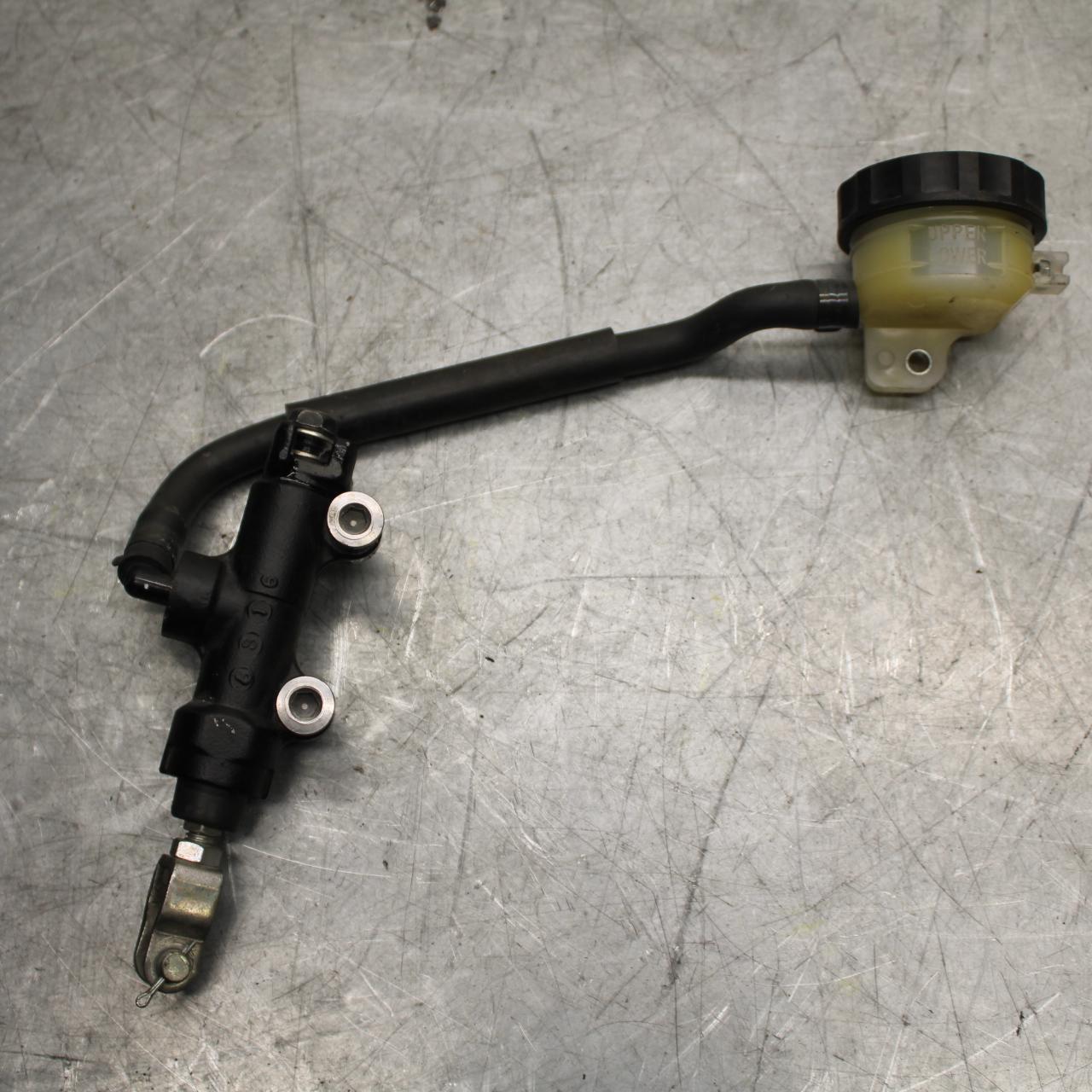 2009 Kawasaki Ninja ZX6R ZX600R REAR BRAKE MASTER CYLINDER W RESERVOIR BB548