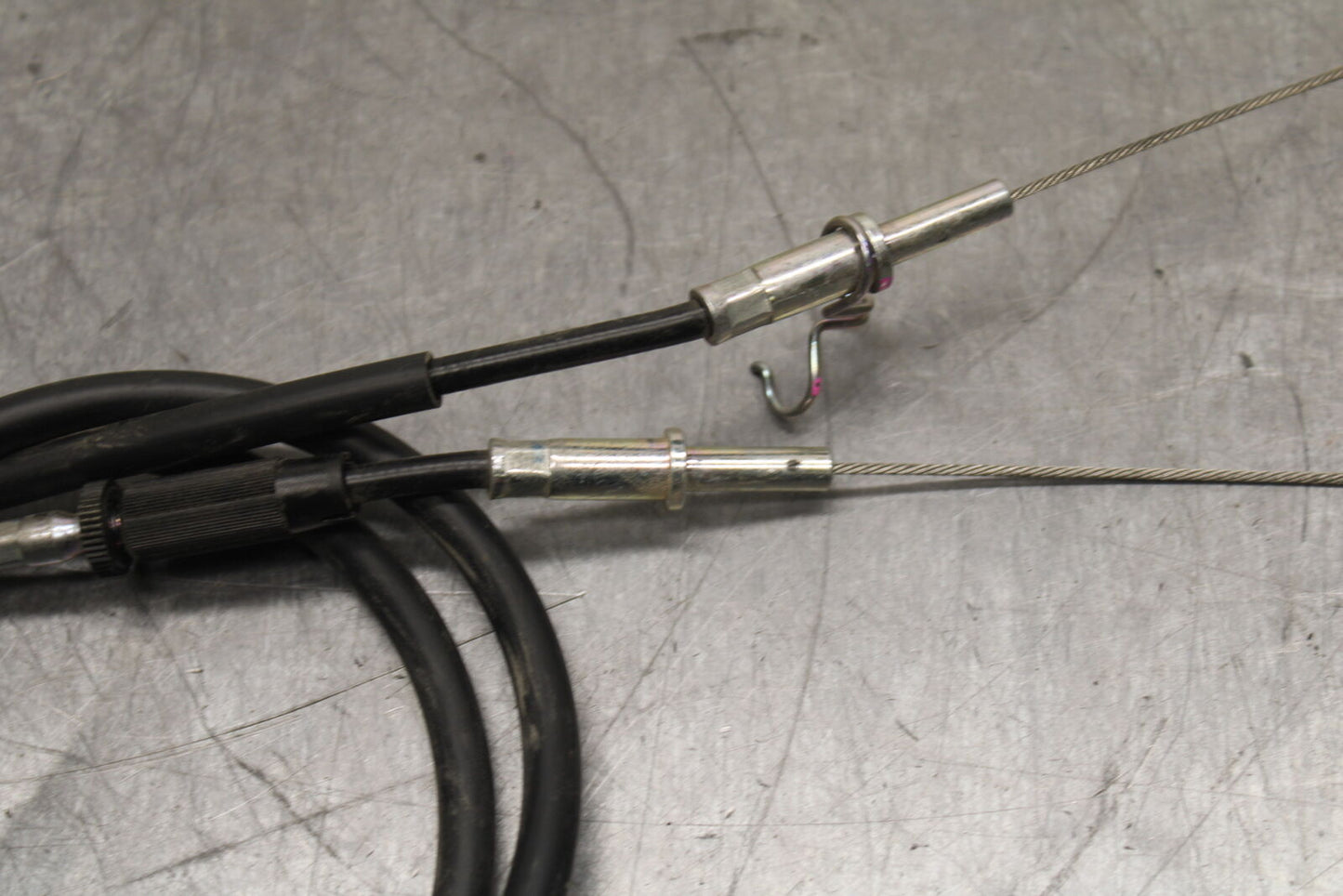 18-23 KAWASAKI NINJA 400 EX400 ABS THROTTLE CABLES LINES BB747