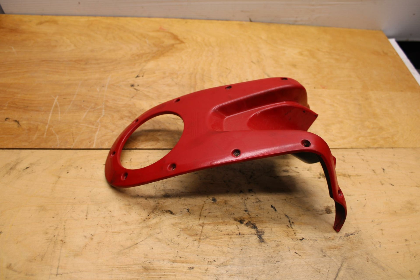 08-14 DUCATI MONSTER 696 GAS TANK FUEL CELL COVER FAIRING COWL BB324