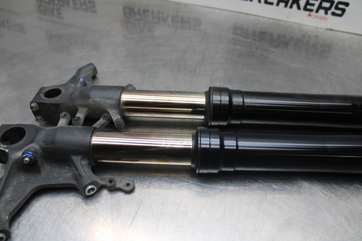 06-07 SUZUKI GSXR 600 FRONT FORKS SHOCK SUSPENSION SET PAIR BB845