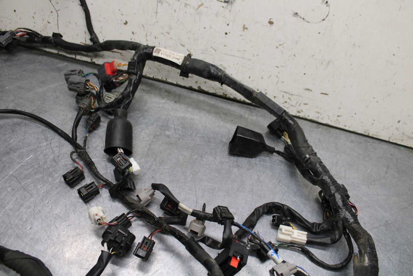 13-17 KAWASAKI NINJA ZX6R ZX636E MAIN ENGINE WIRING HARNESS WIRE LOOM BB735