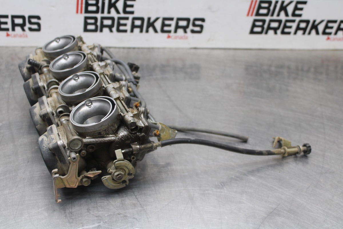 97-00 SUZUKI GSXR600 SRAD CARBS CARBURETORS BB921