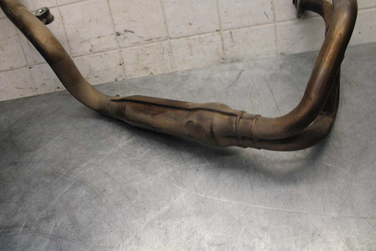 2014 Kawasaki Ninja EX300B ABS EXHAUST HEADER PIPES MANIFOLD 39178-0179 BB518