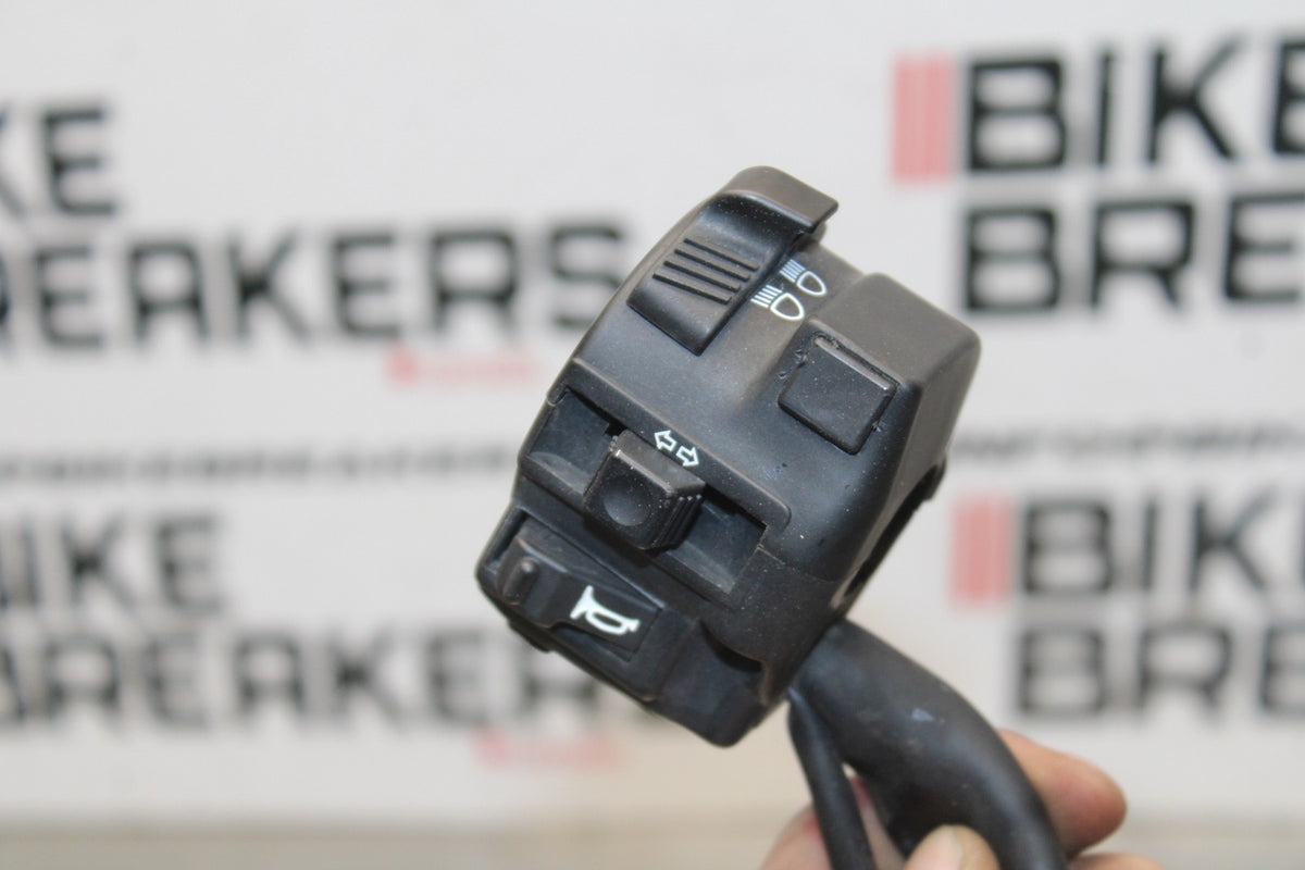 08 HONDA CBR125R LEFT CLIP ON HANDLE HORN SIGNALS SWITCH SWITCHES BB839