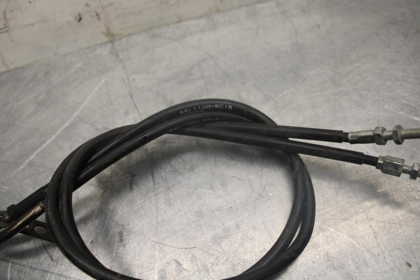 05 YAMAHA YZF R6S THROTTLE CABLES LINES BB462