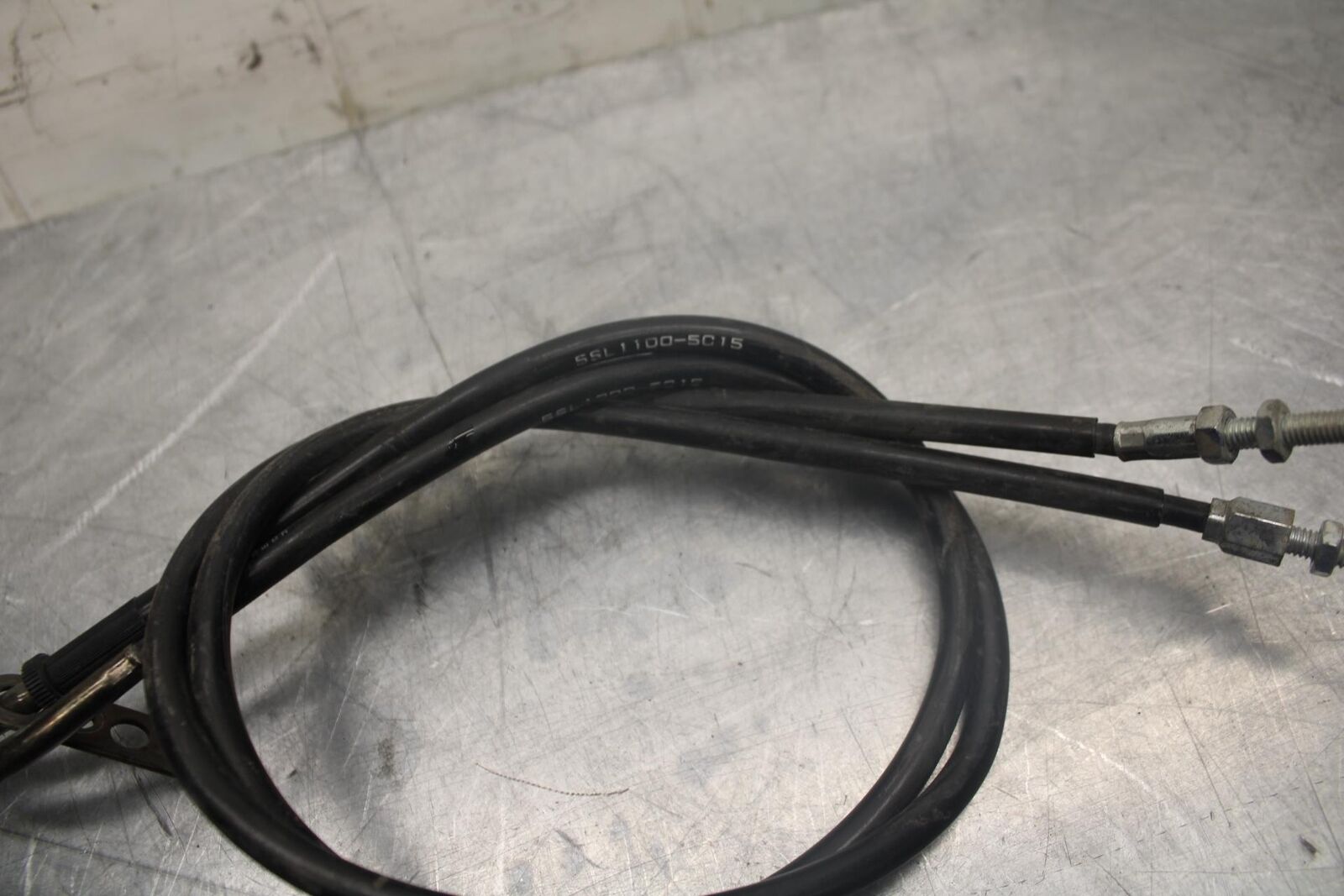 05 YAMAHA YZF R6S THROTTLE CABLES LINES BB462