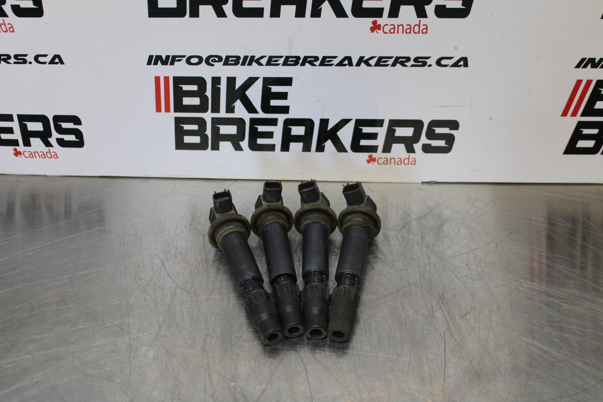 06-07 SUZUKI GSXR 600 IGNITION COILS COIL SPARK PLUG CAPS BB170