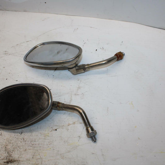 03-04 YAMAHA ROAD STAR 1600 REAR VIEW MIRROR SET PAIR MIRRORS BB279