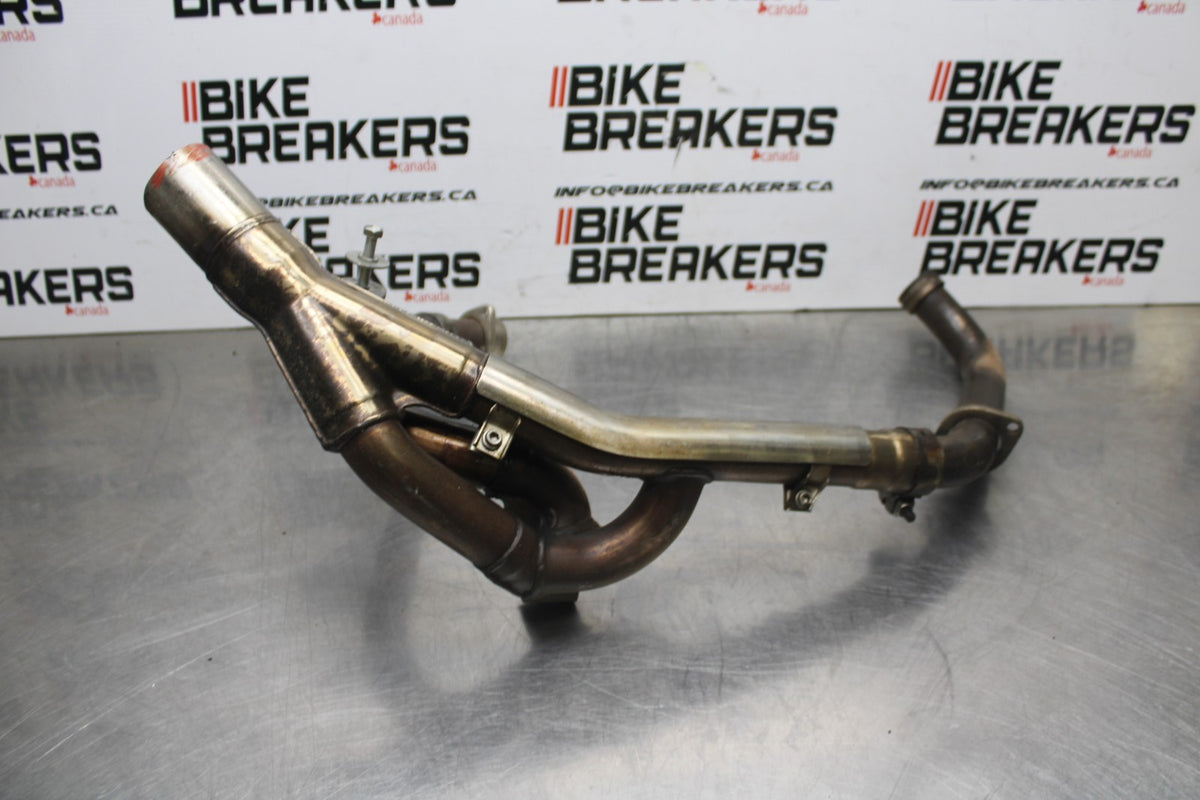 07-08 SUZUKI SV650 EXHAUST HEADER PIPES MANIFOLD BB00