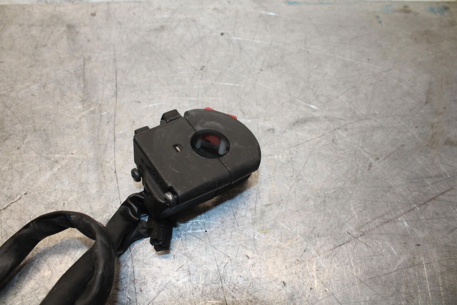 2007 Kawasaki Ninja ZX6R ZX600P RIGHT CLIP ON HANDLE KILL OFF START SWITCH BB47