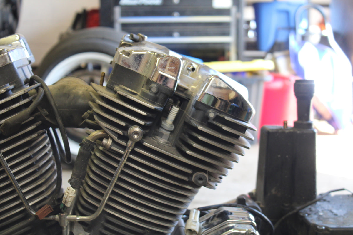04 YAMAHA ROAD STAR XV1700A ENGINE MOTOR BB155