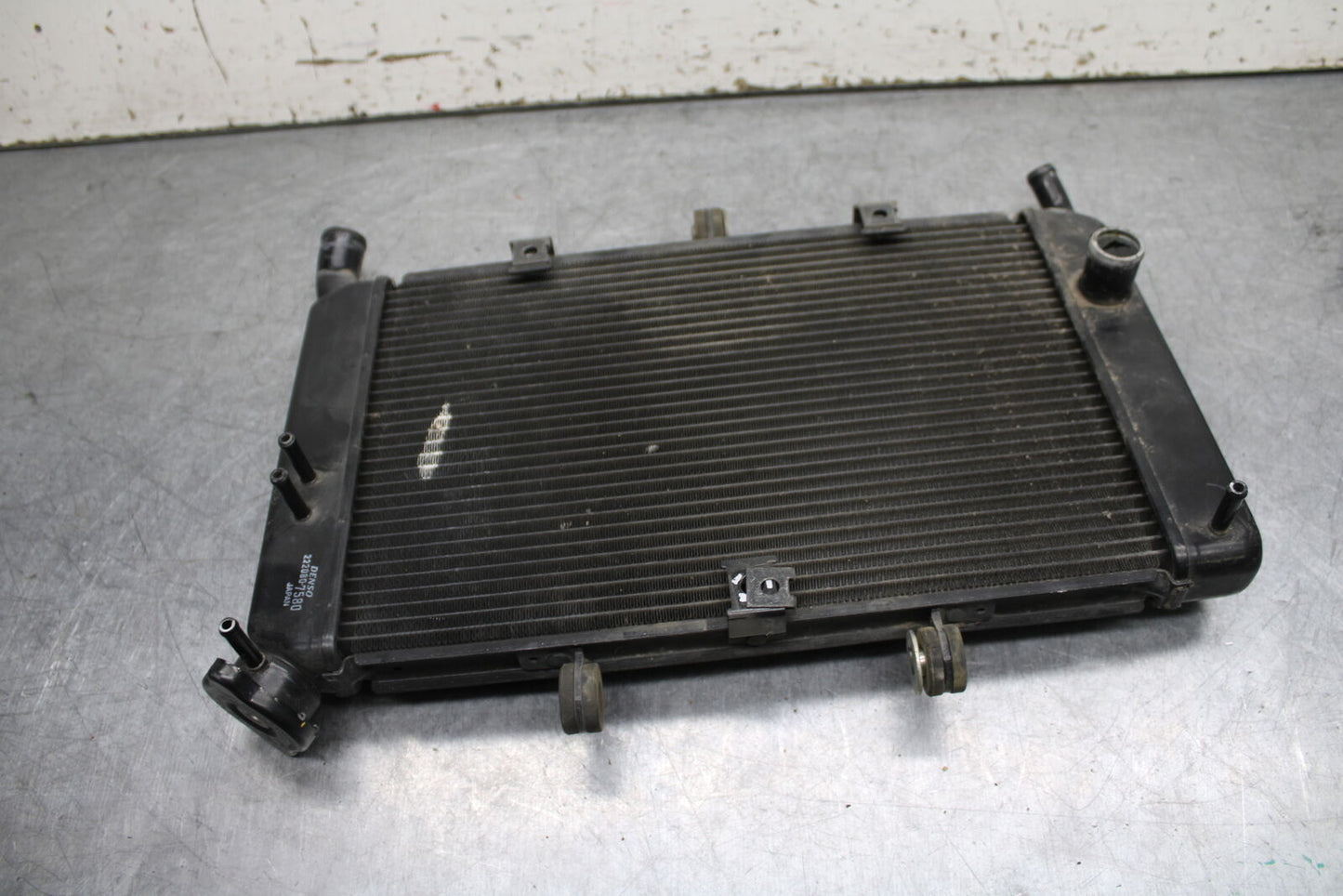 09-15 YAMAHA FZ6R ENGINE RADIATOR MOTOR COOLING RADIATER 20S-12461-01-00 BB719